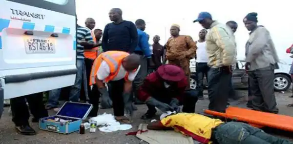 Five badly injured as police breaks traffic rule in Abuja
